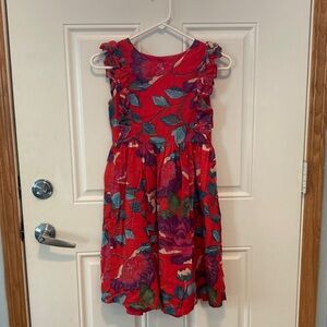 Special Occasion by Marmellata Girls Dress Size 10 Red Blue Green Purple